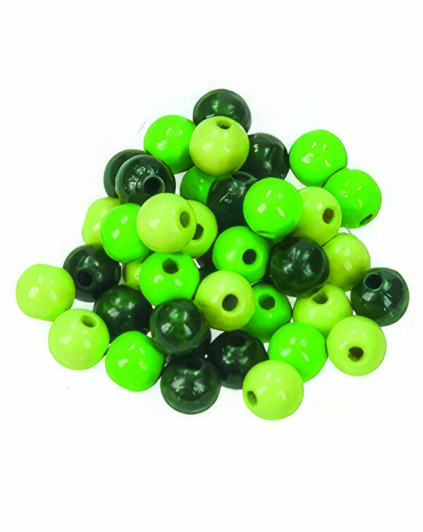 Perles en bois - Efco - vert